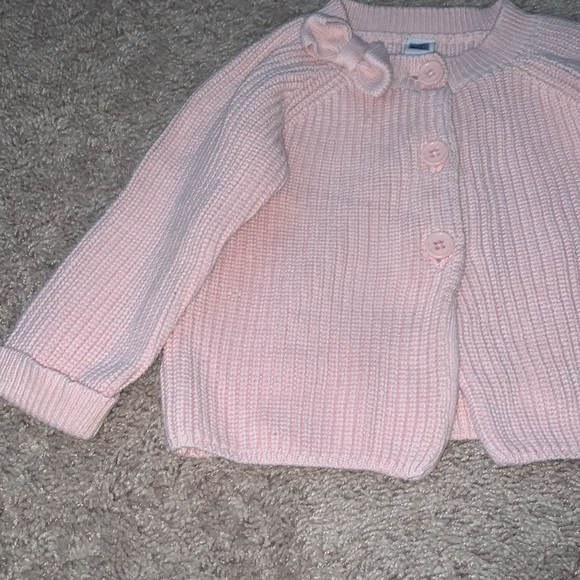 Little girls cable knit sweater - Picture 4 of 4